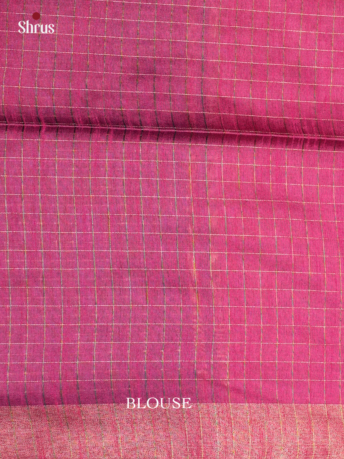 Blue & Pink- Semi Rawsilk - Saree - EAS24106 - Shop on Shrus.com
