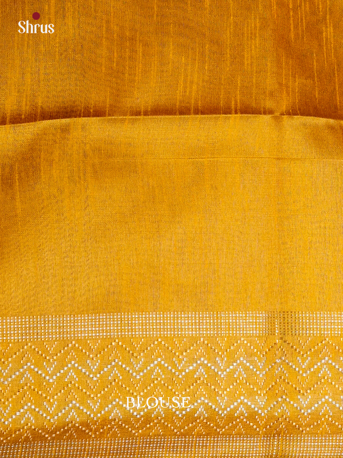 Pink & Mustard- Semi Rawsilk - Saree EAS24122