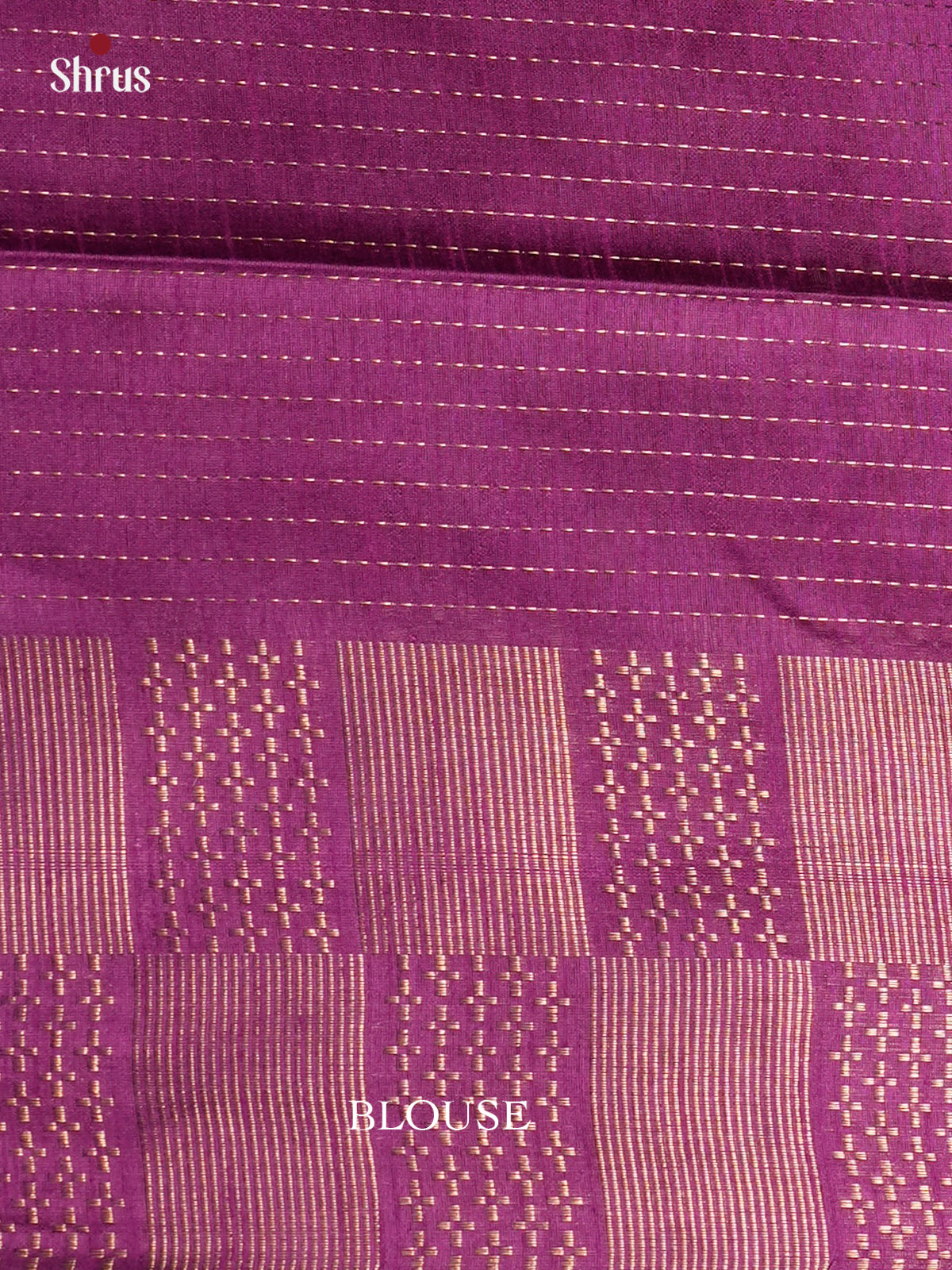 Pink & Purple - Semi Rawsilk - Saree-EAS24137 - Shop on Shrus.com