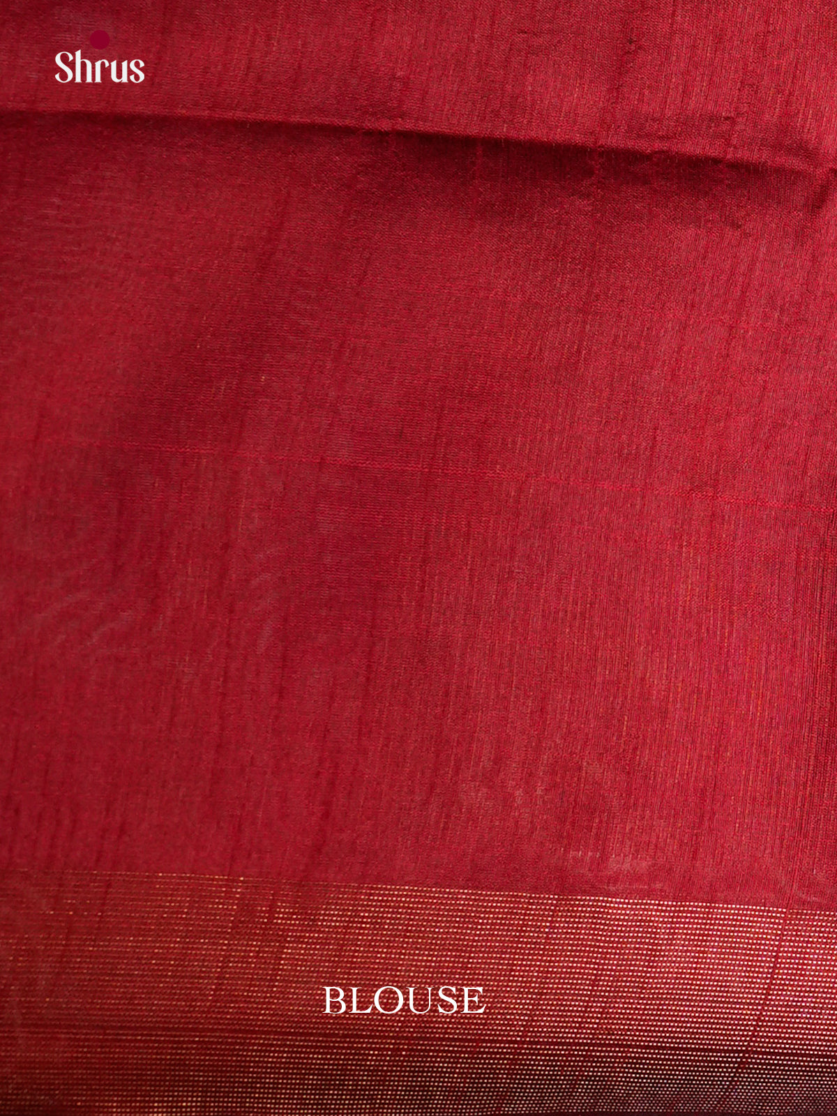 Grey & Maroon -EAS24145 - Semi Rawsilk - Saree