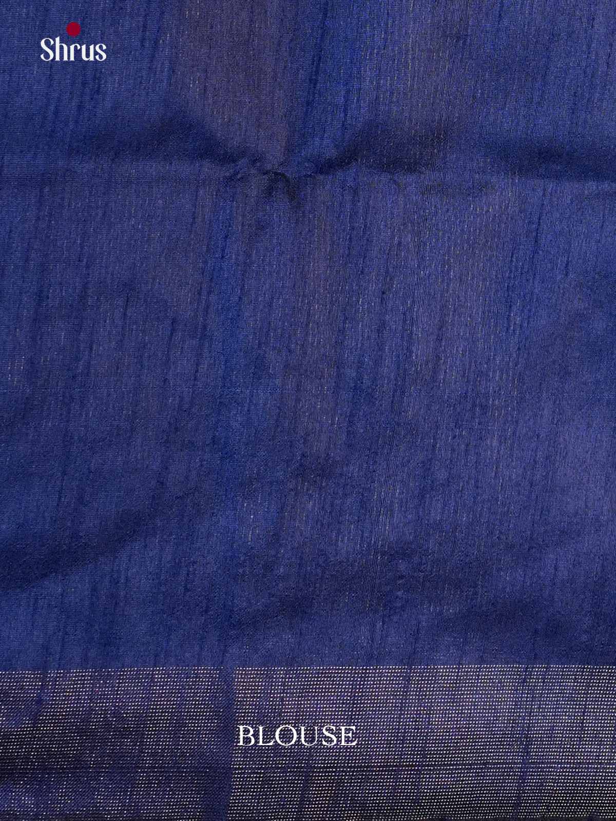 Teal & Blue- Semi Rawsilk - Saree -EAS24149