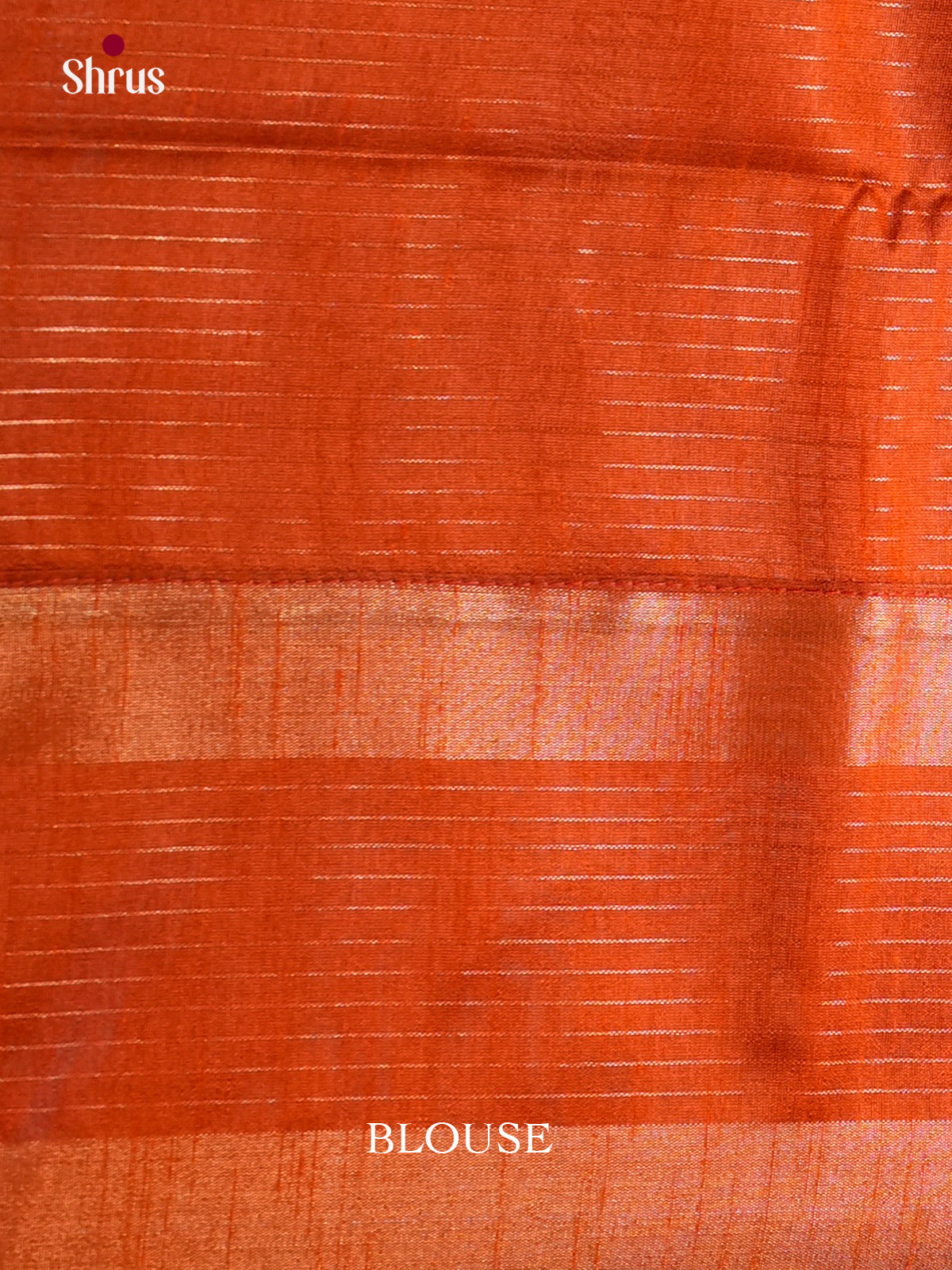 Violet & Brick- Semi Rawsilk - Saree -EAS24206 - Shop on Shrus.com