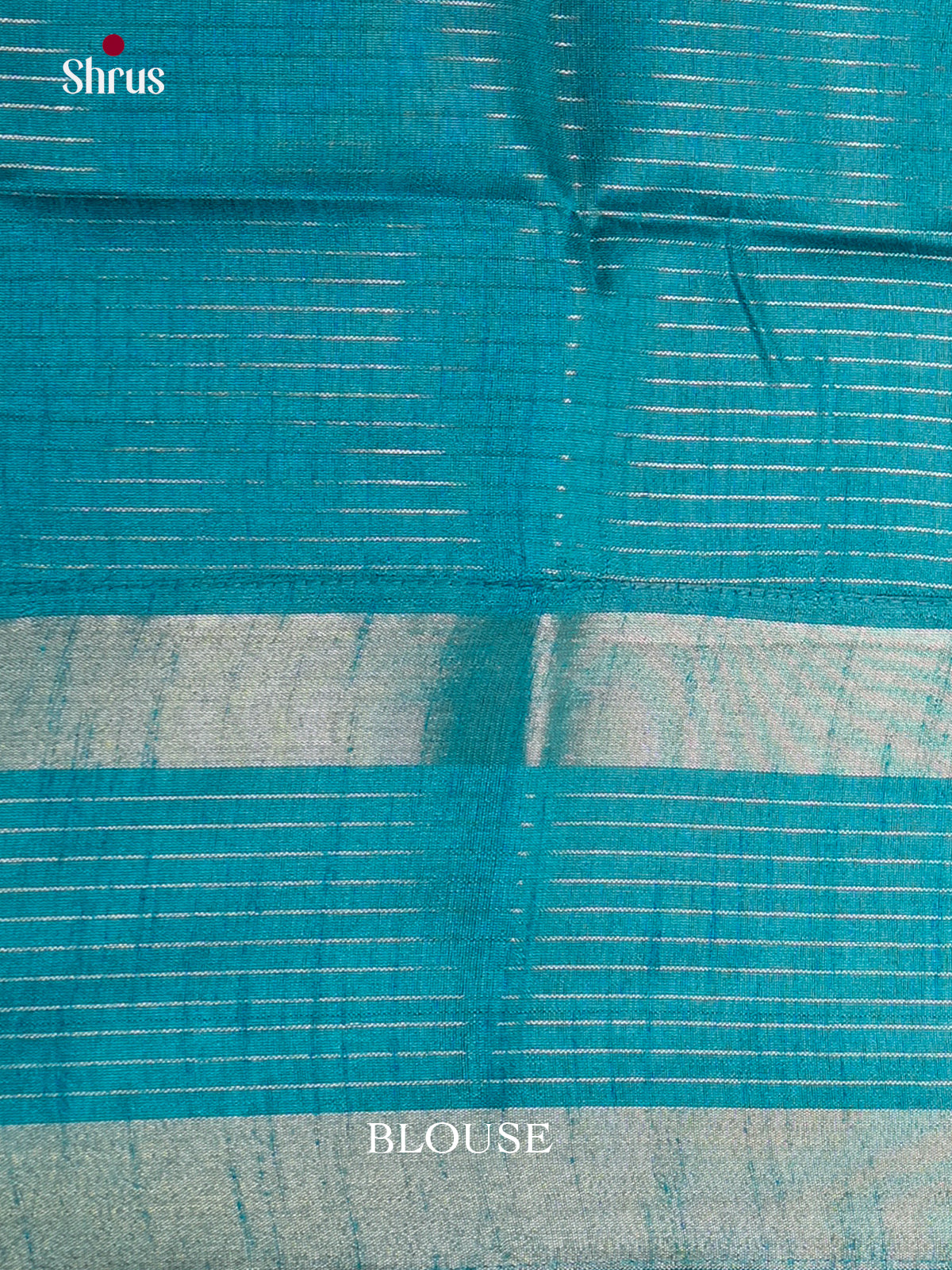 Dark Blue & Blue - Semi Rawsilk - Saree- EAS24207 - Shop on Shrus.com