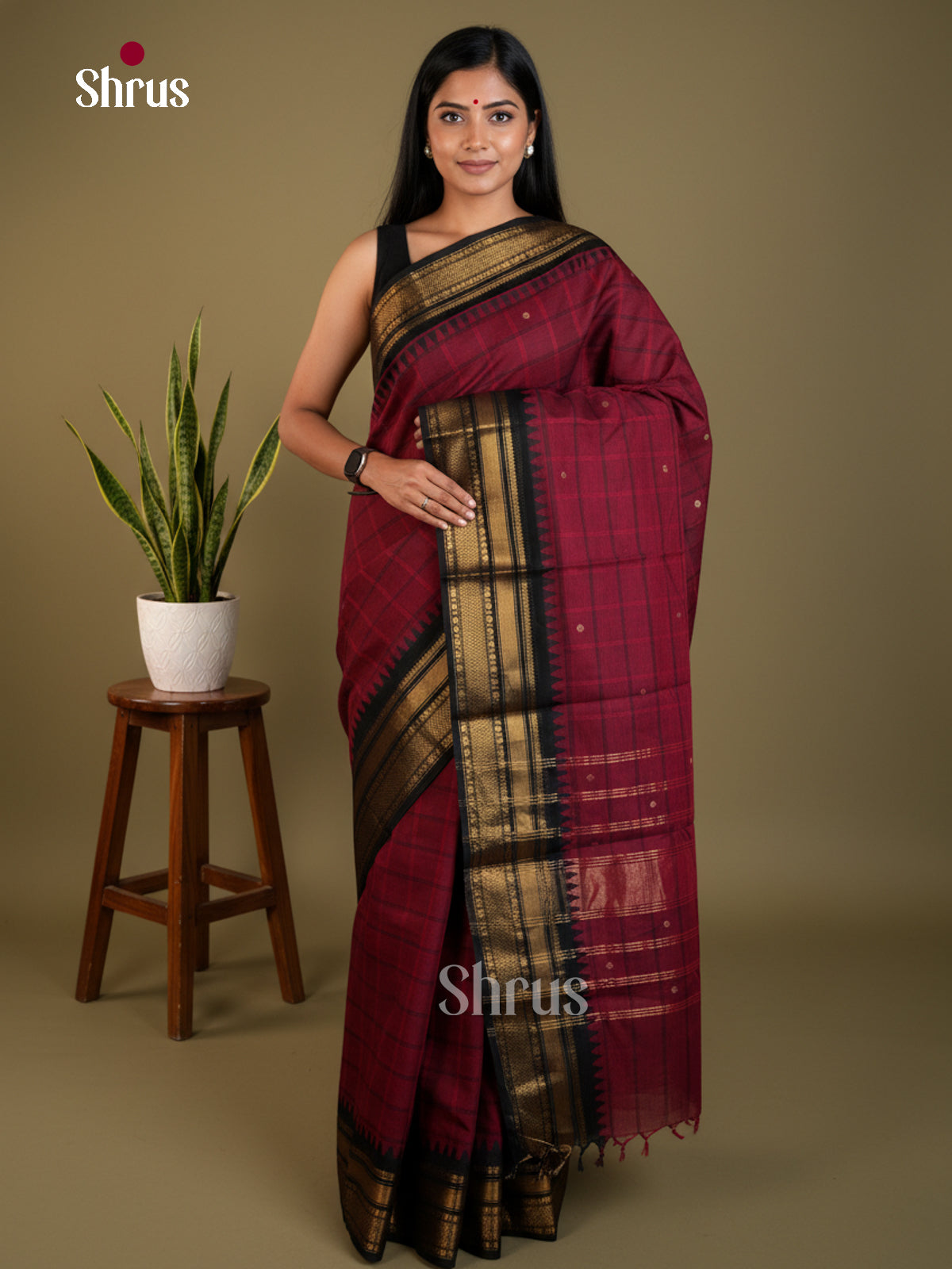 EAS24294 - Chettinad Cotton - Saree - Shop on Shrus.com