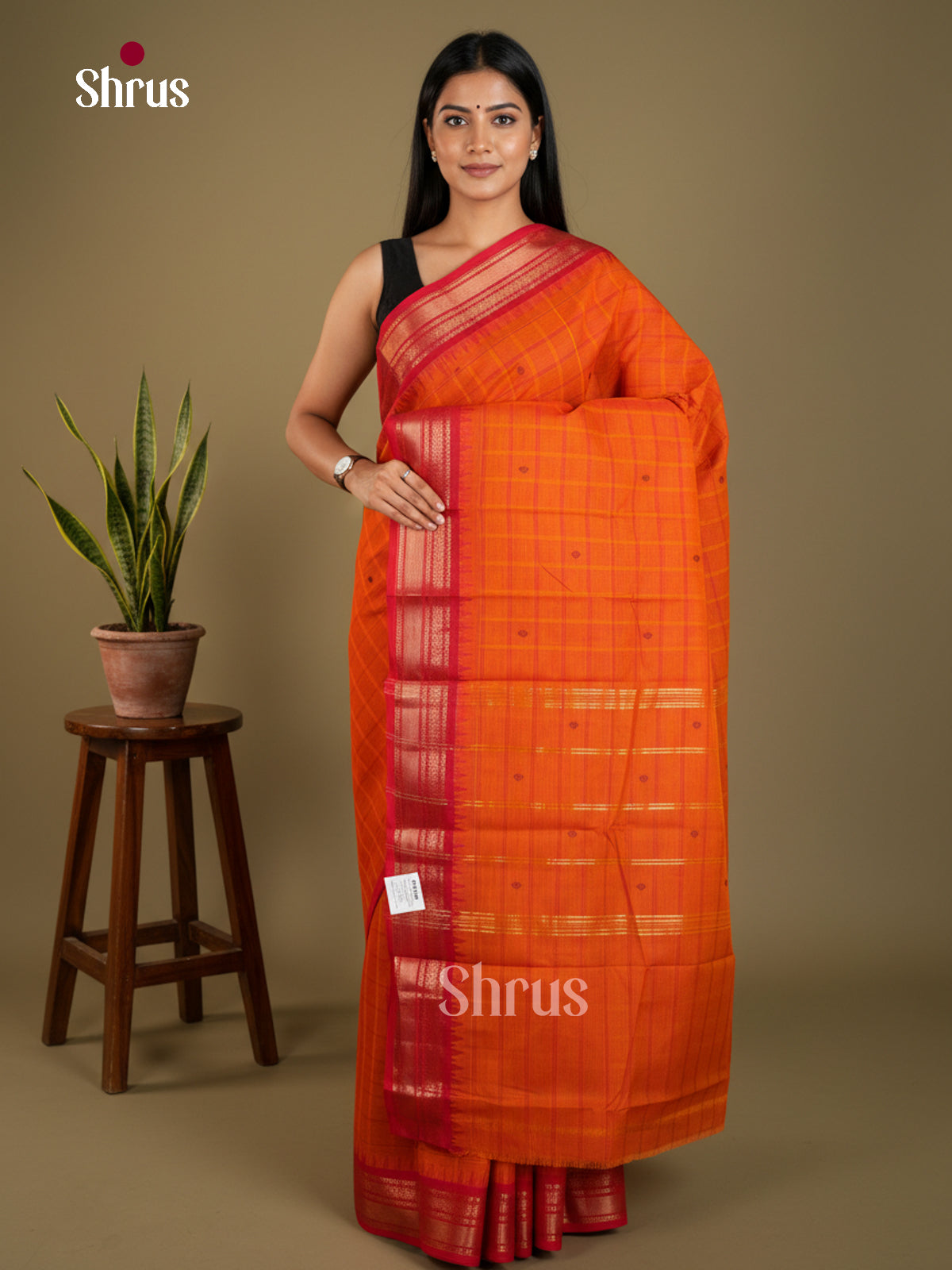 EAS24298 - Chettinad Cotton - Saree - Shop on Shrus.com