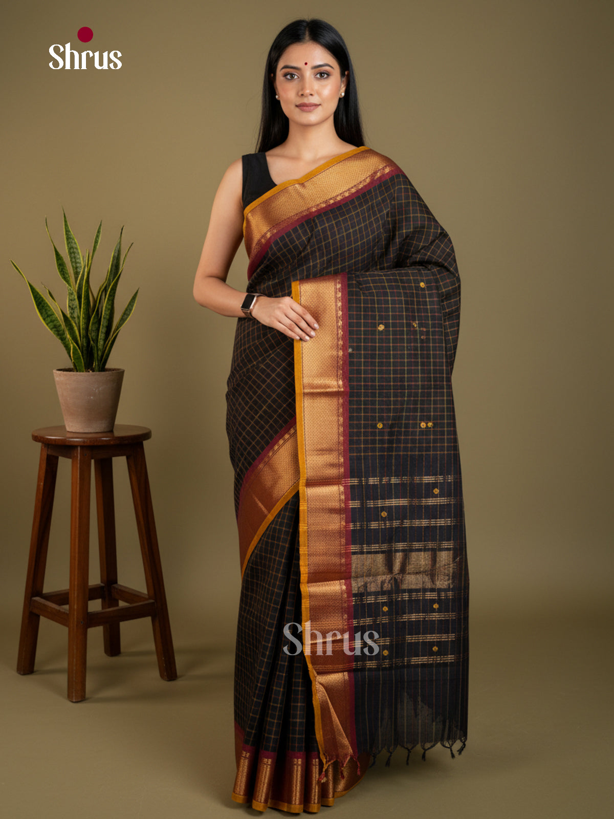 EAS24299 - Chettinad Cotton - Saree - Shop on Shrus.com
