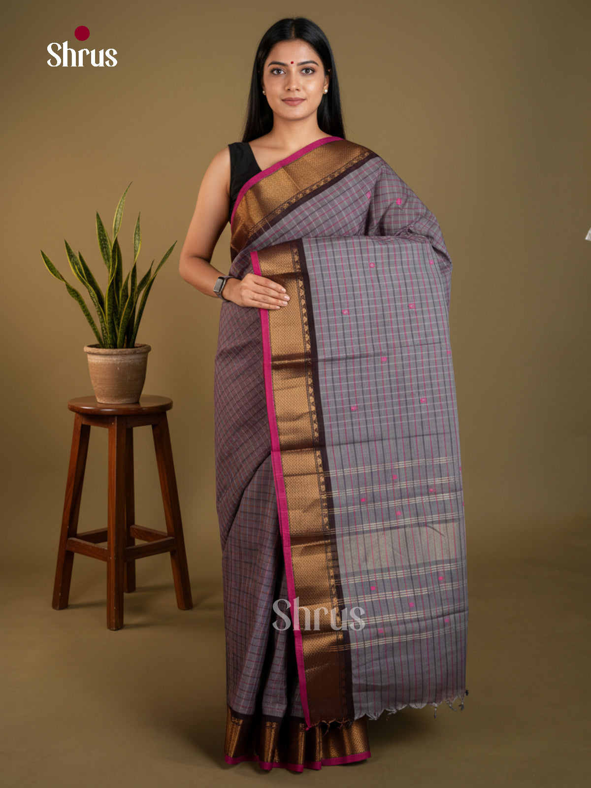 EAS24305 - Chettinad Cotton - Saree - Shop on Shrus.com