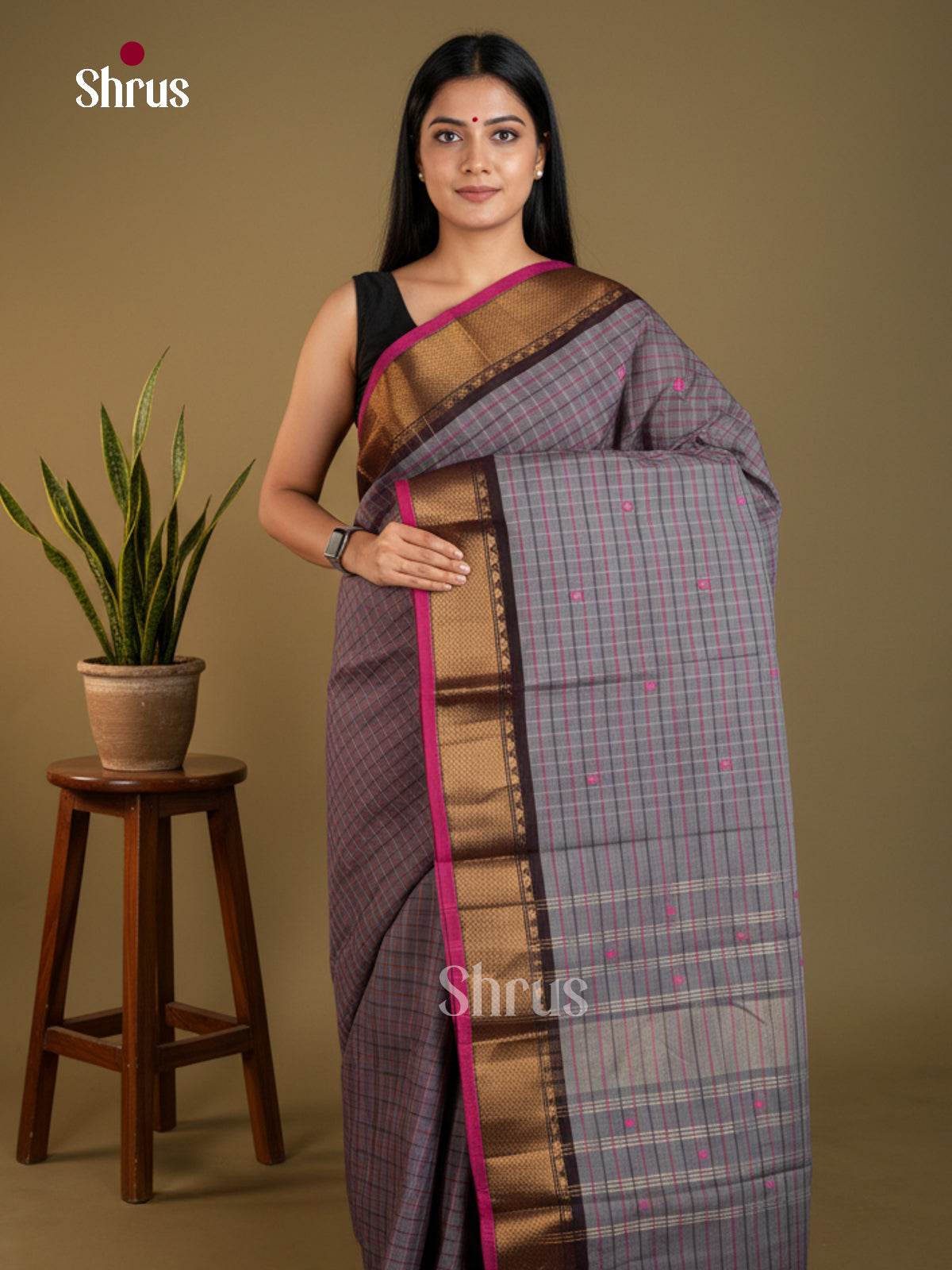 EAS24305 - Chettinad Cotton - Saree - Shop on Shrus.com
