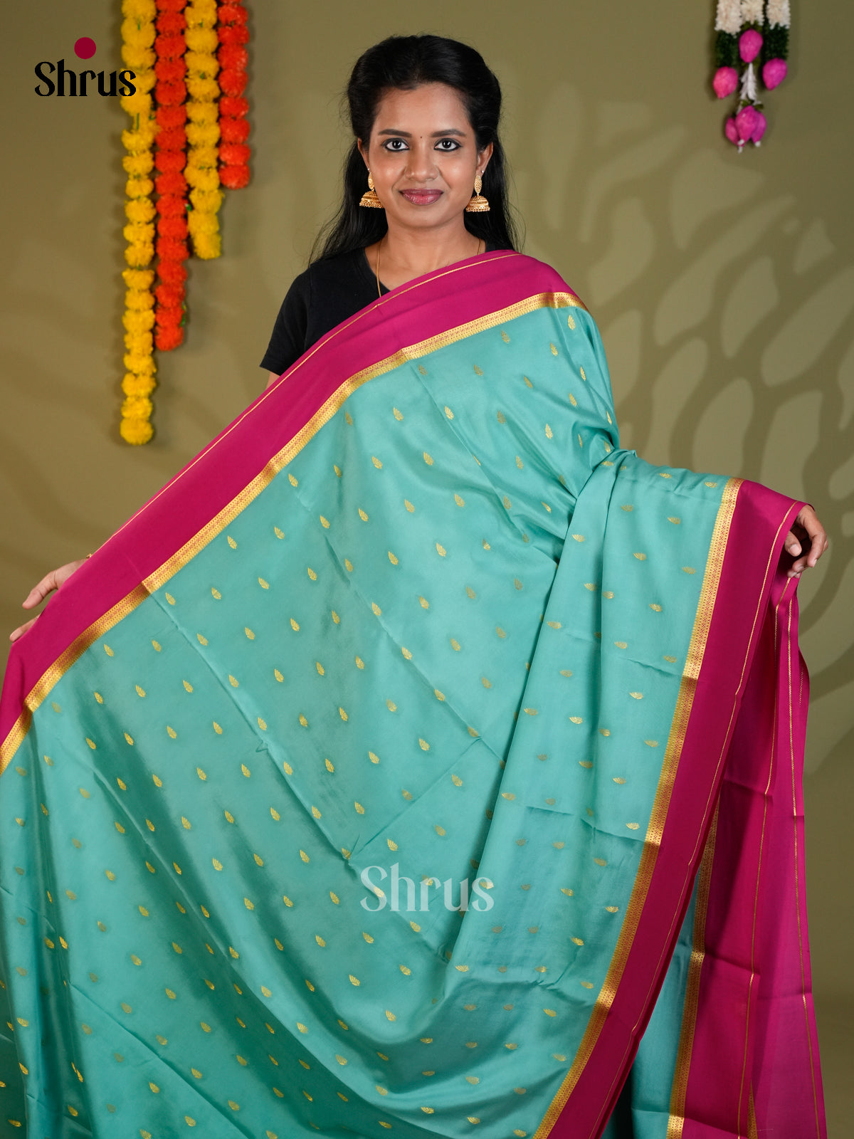 EAS24340 - Mysore Silk - Saree - Shop on Shrus.com