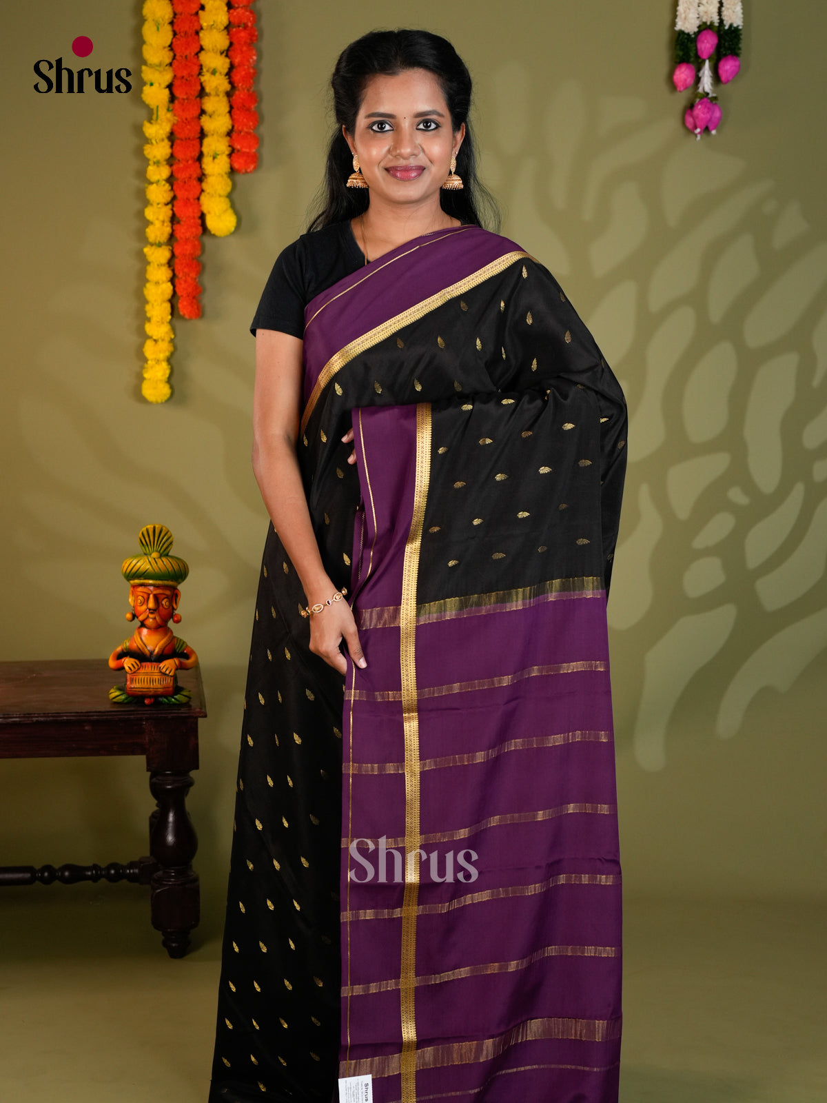 EAS24342 - Mysore Silk - Saree - Shop on Shrus.com