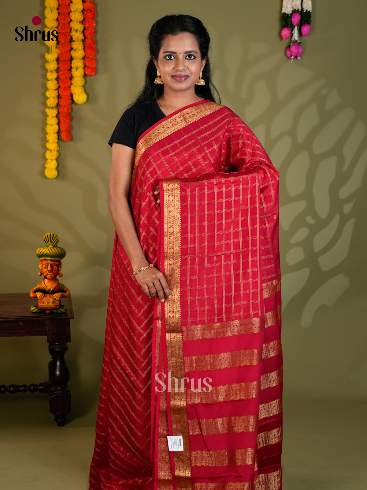 EAS24369 - Mysore Silk - Saree - Shop on Shrus.com