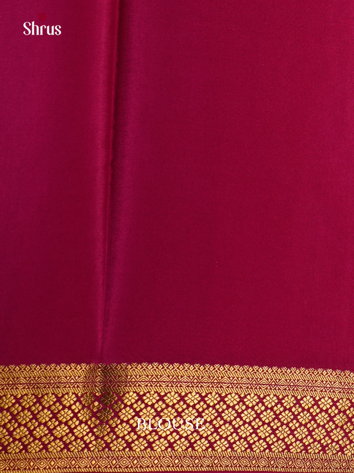 Bright Yellow & Maroon Mysore Silk Saree gleams with zari buttas - EAS24380