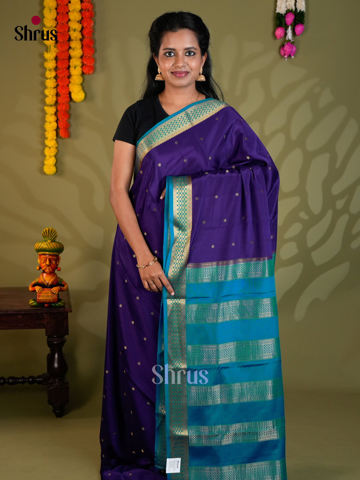EAS24388 - Mysore Silk - Saree - Shop on Shrus.com