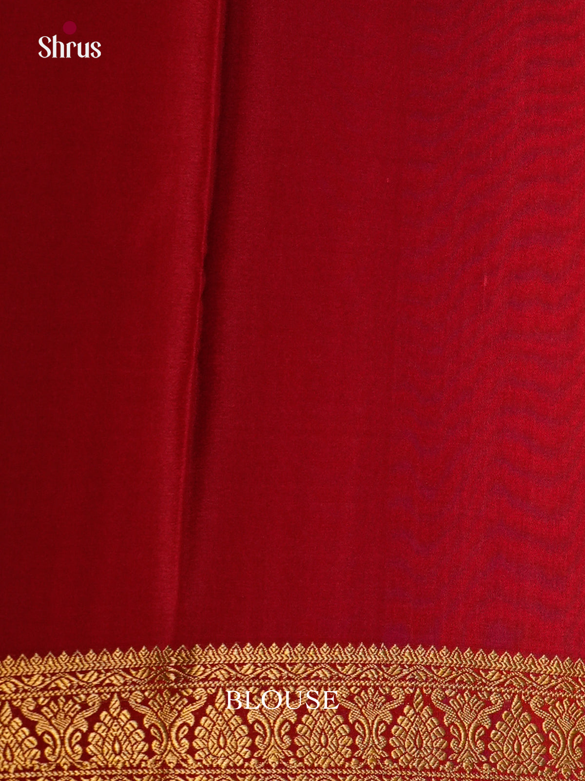 Beautifully Chic Purple & Red Mysore Silk Saree with zari stripes & rich border - EAS24395 - Shop on Shrus.com