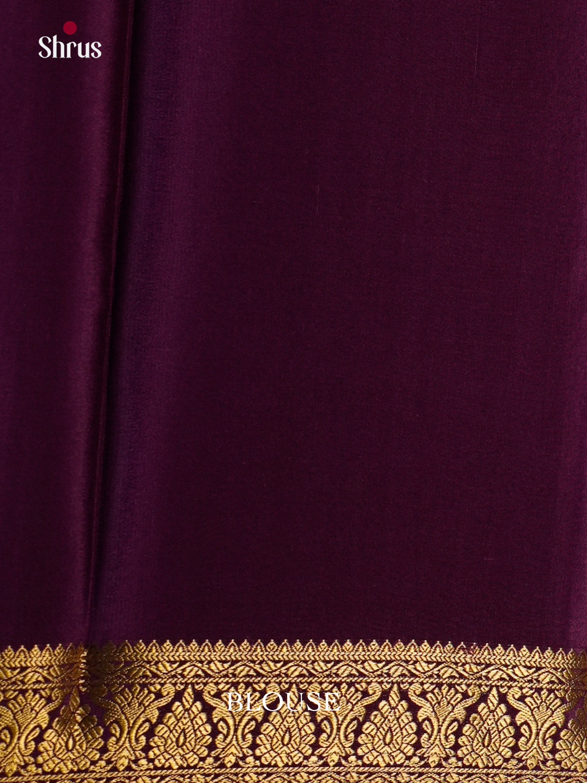 Charming Lavender & Violet half & half Mysore Silk Saree gleams with zari stripes & border - EAS24409 - Shop on Shrus.com