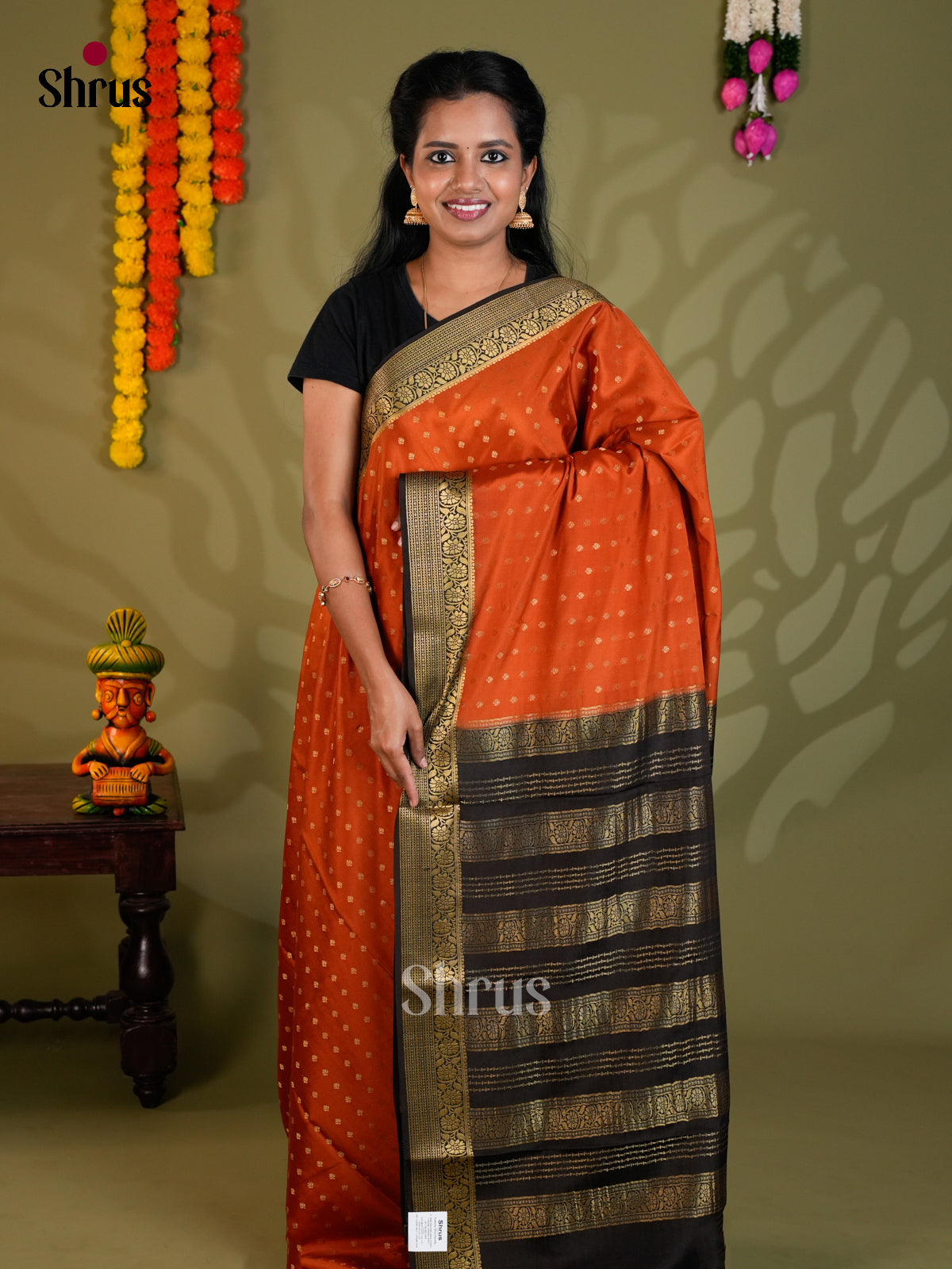 EAS24410 - Mysore Silk - Saree - Shop on Shrus.com
