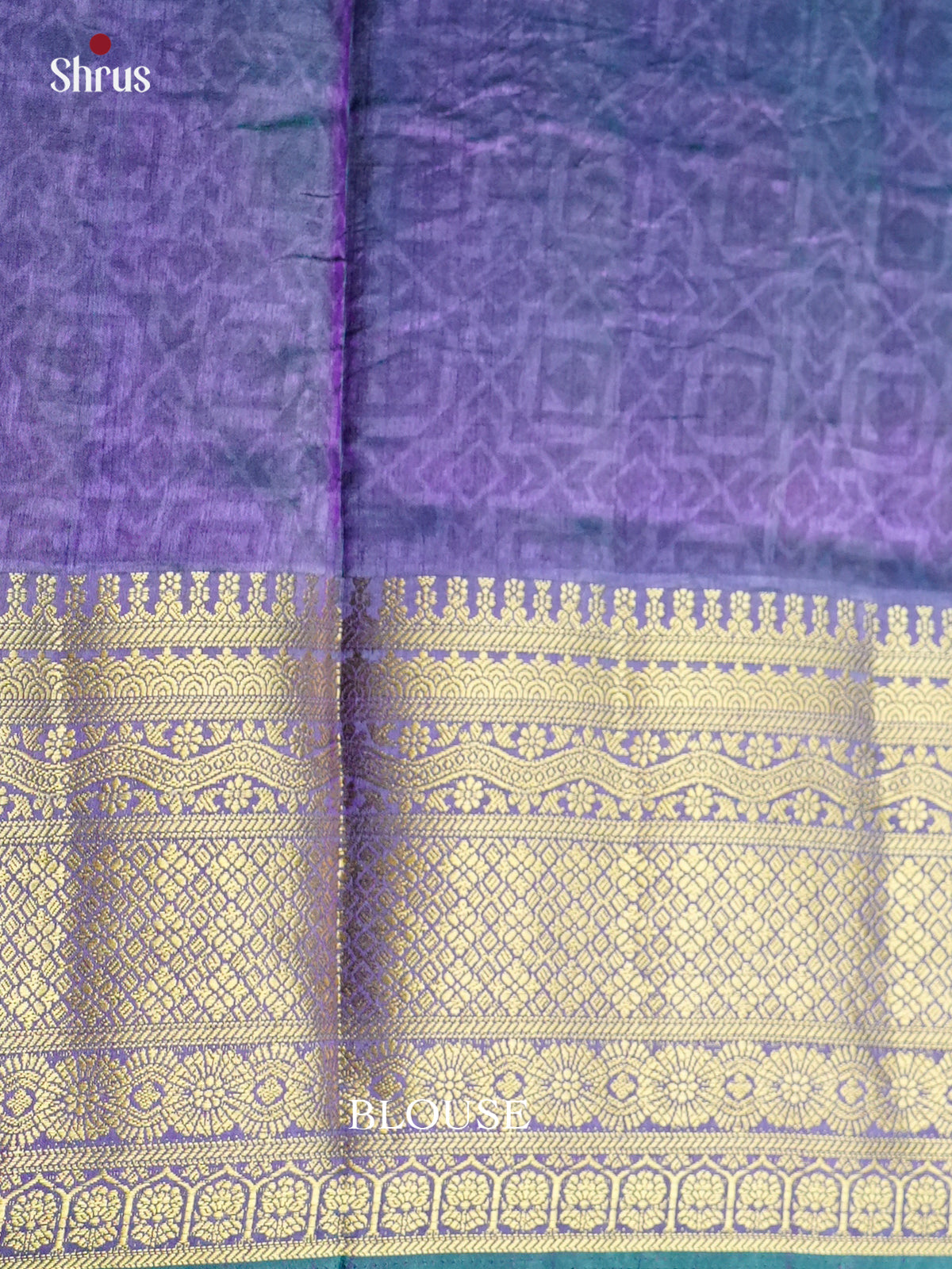 EAS27025 - Semi Patola-Kanchi Border Saree - Shop on Shrus.com