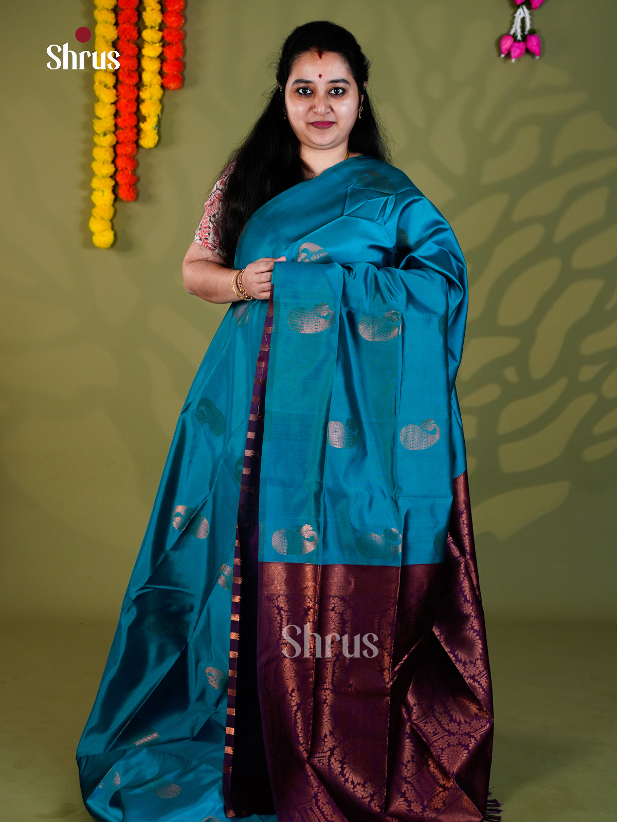 EAS27345 - Semi Softsilk - Saree - Shop on Shrus.com