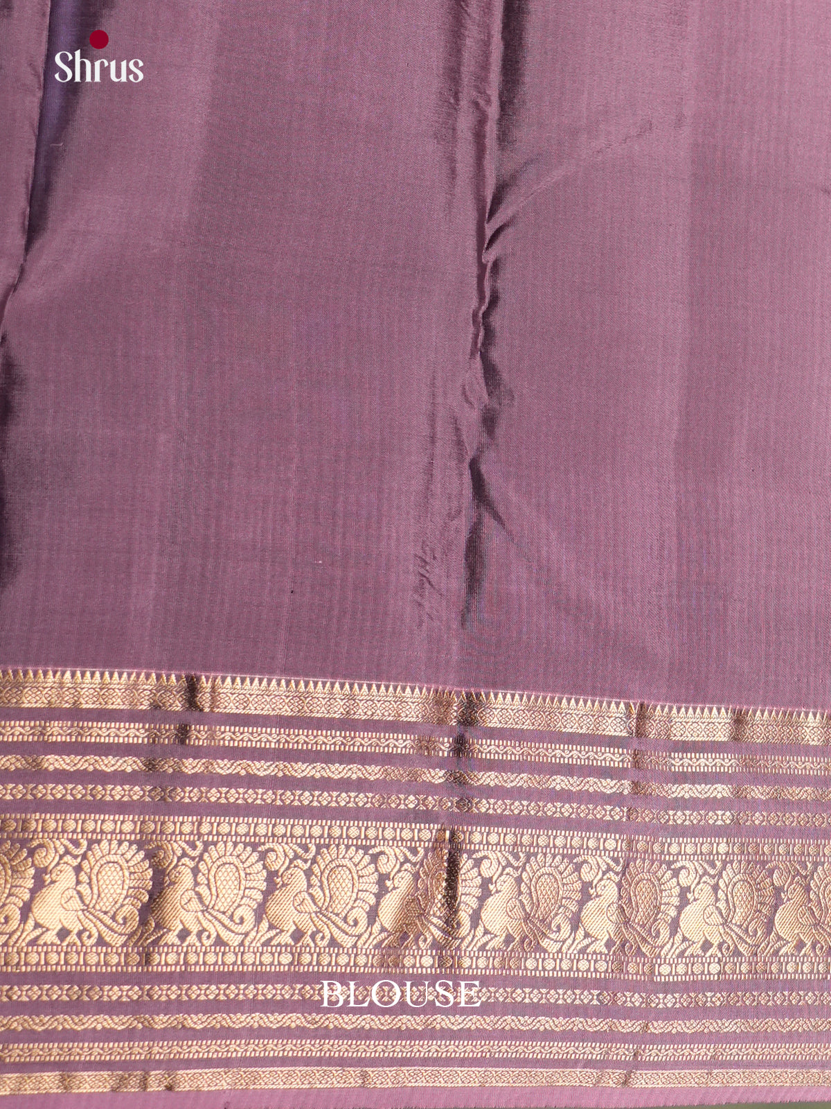 Purple & Lavender - Kanchipuram-halfpure - Saree- EAS28001 - Shop on Shrus.com