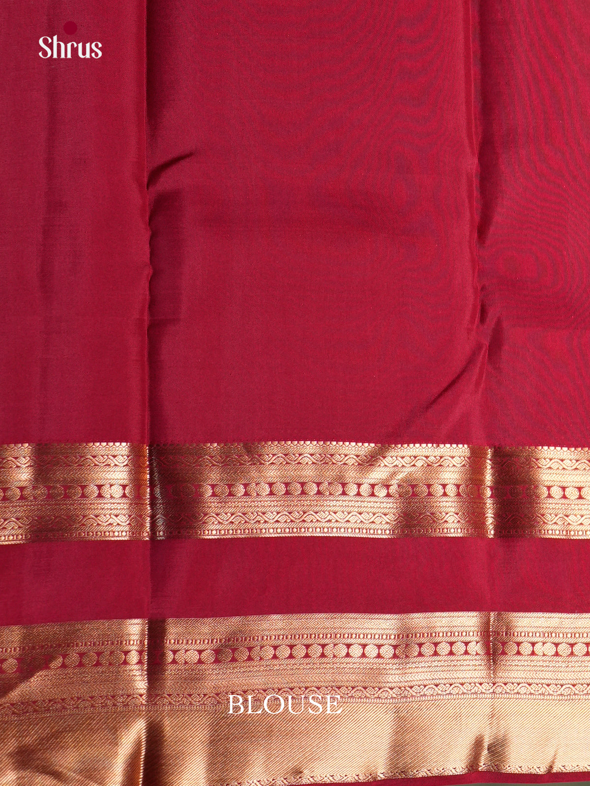 Orange & Maroon - Kanchipuram-halfpure - Saree- EAS28029 - Shop on Shrus.com