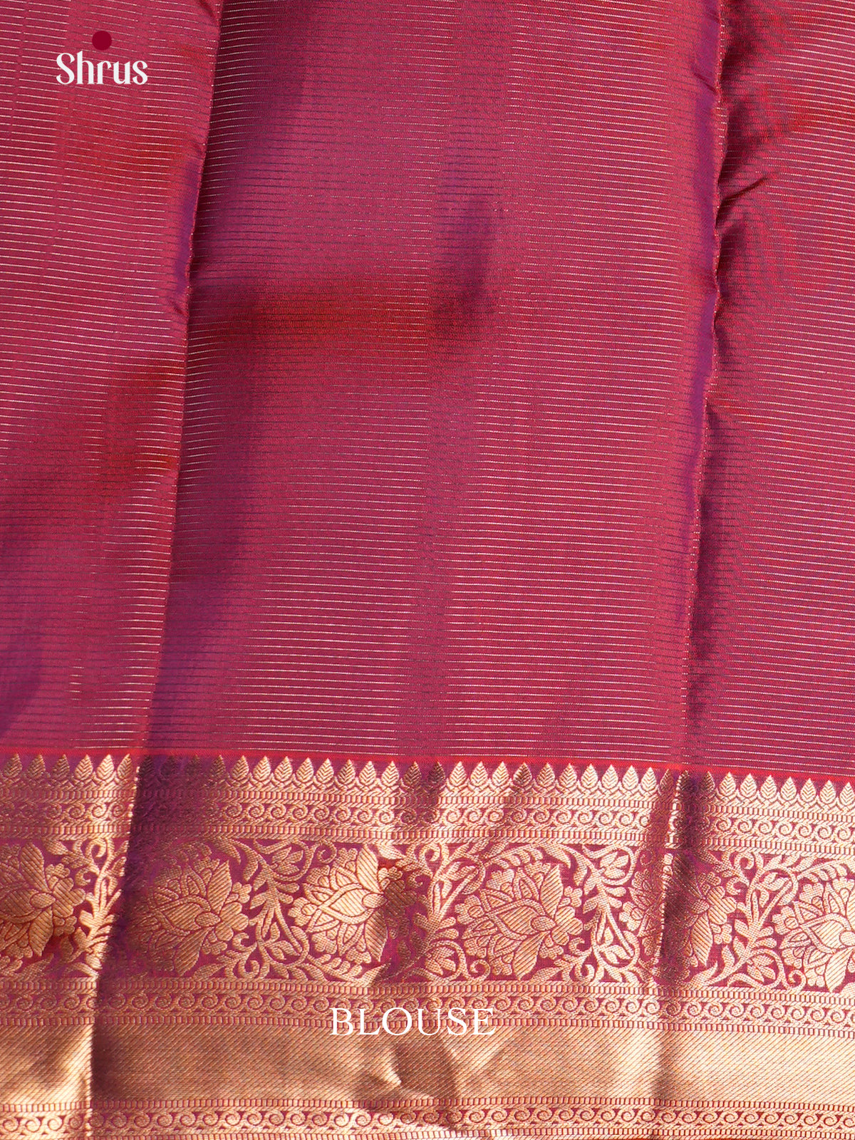 Purple & Maroon - Kanchipuram-halfpure - Saree- EAS28046 - Shop on Shrus.com