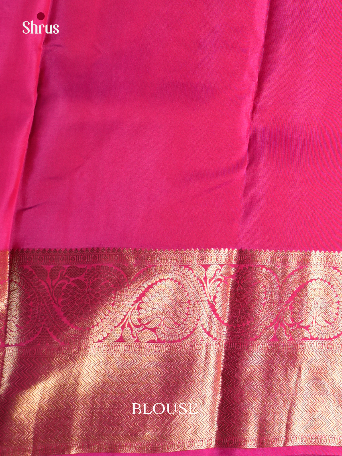 Orange & Purple- Kanchipuram-halfpure - Saree - EAS28173 - Shop on Shrus.com