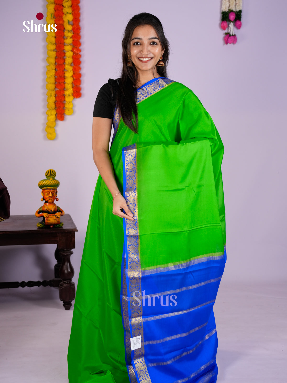 EAS28211 - Mysore Silk - Saree - Shop on Shrus.com