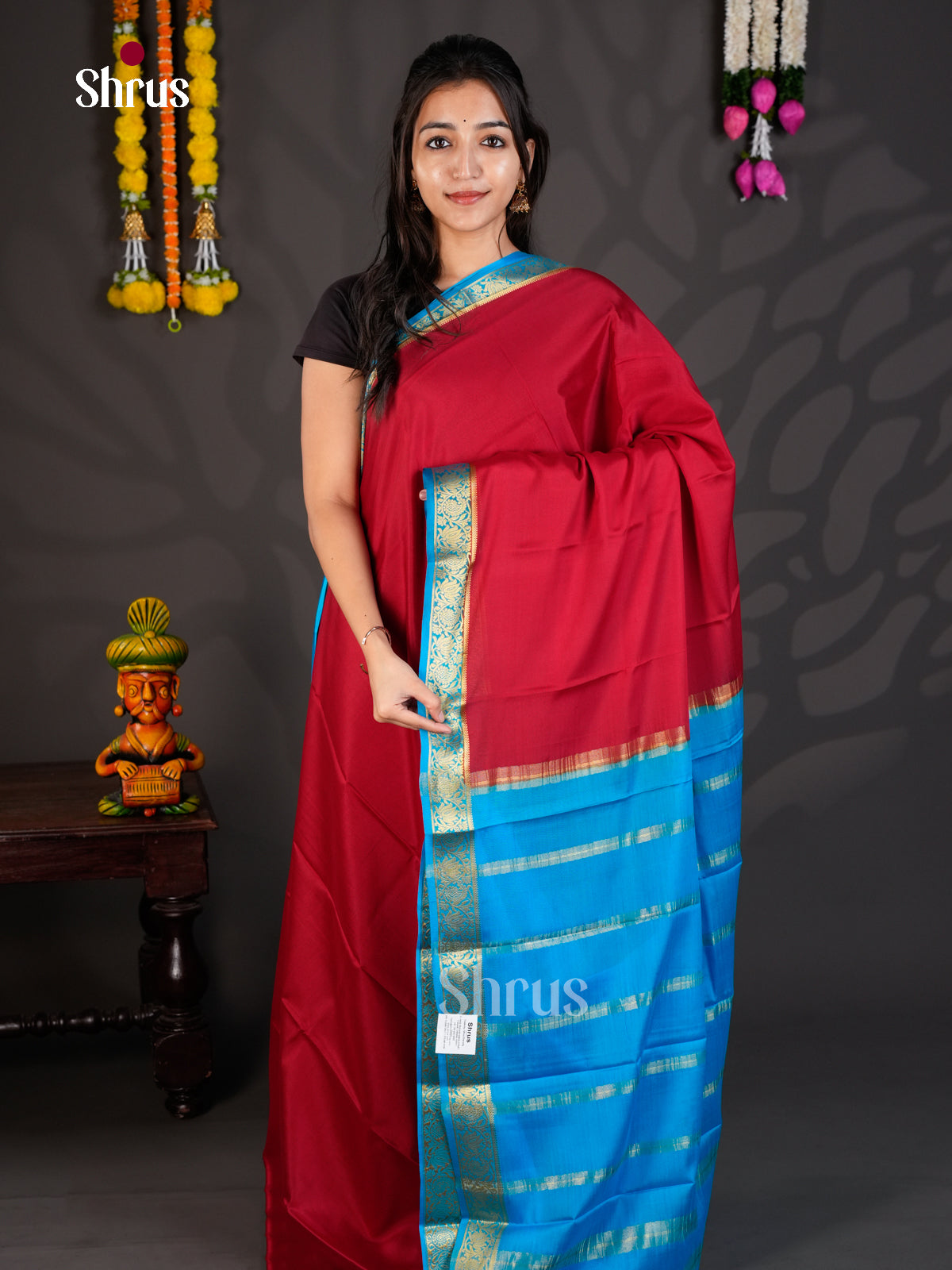 EAS28217 - Mysore Silk - Saree - Shop on Shrus.com