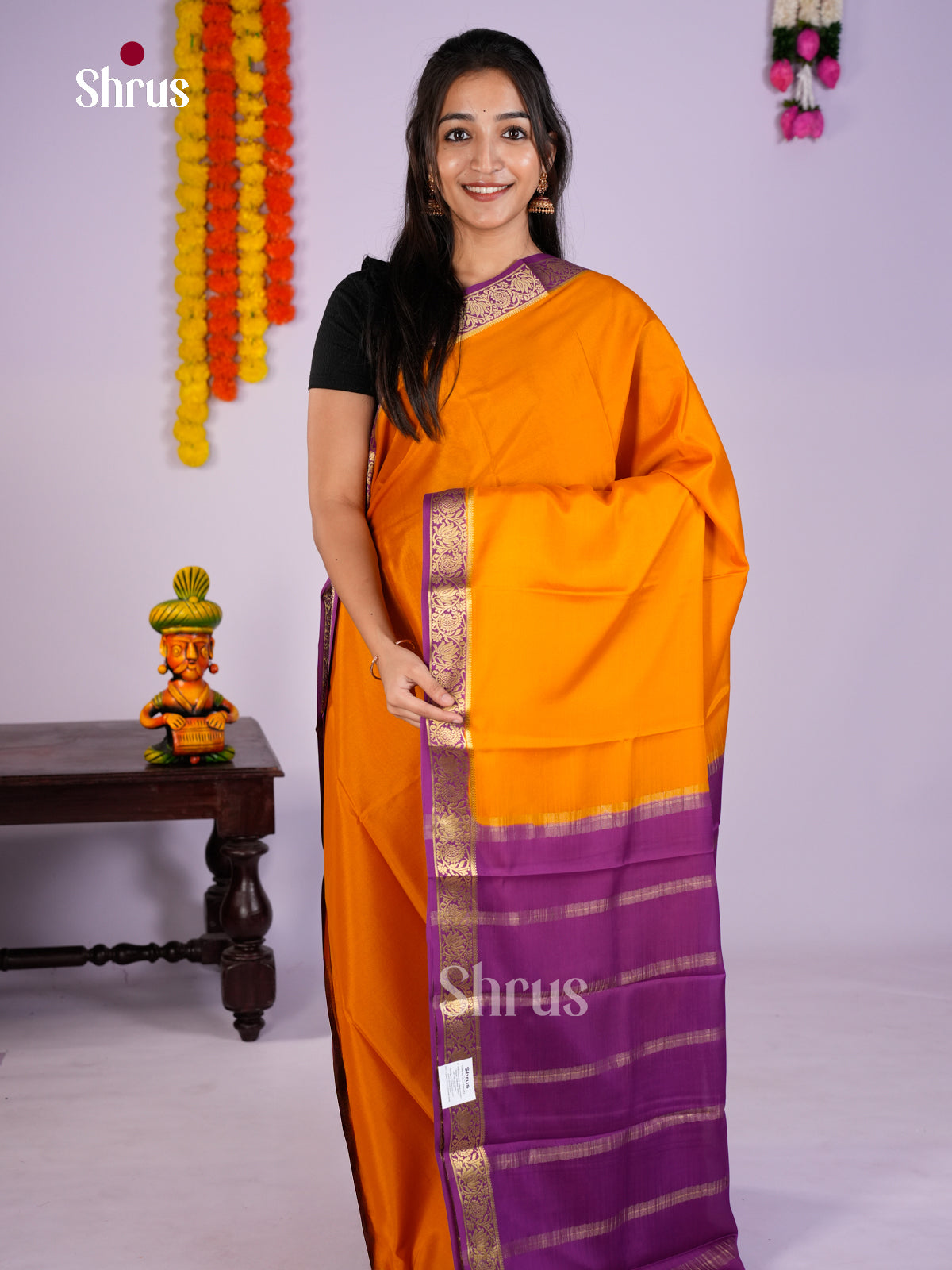 EAS28218 - Mysore Silk - Saree - Shop on Shrus.com