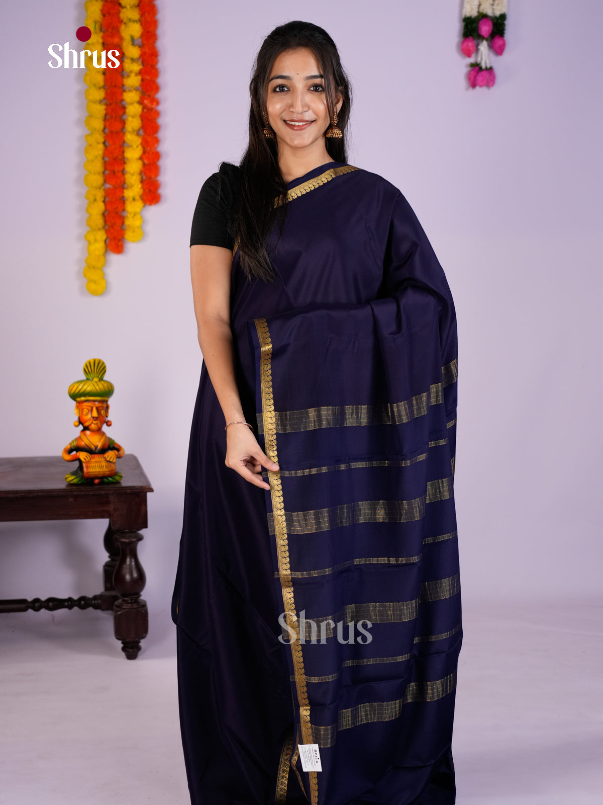 EAS28249 - Mysore Silk - Saree - Shop on Shrus.com