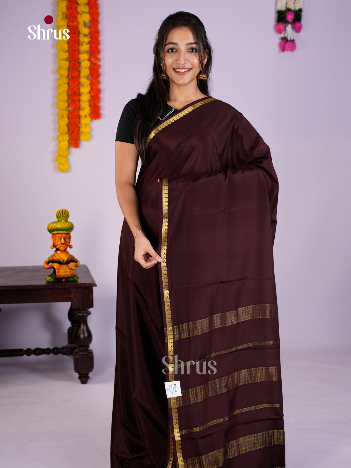 EAS28250 - Mysore Silk - Saree - Shop on Shrus.com