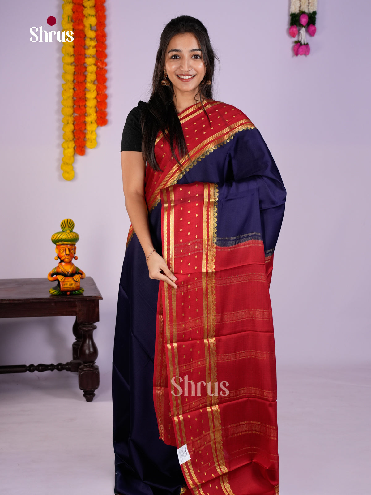 EAS28253 - Mysore Silk - Saree - Shop on Shrus.com