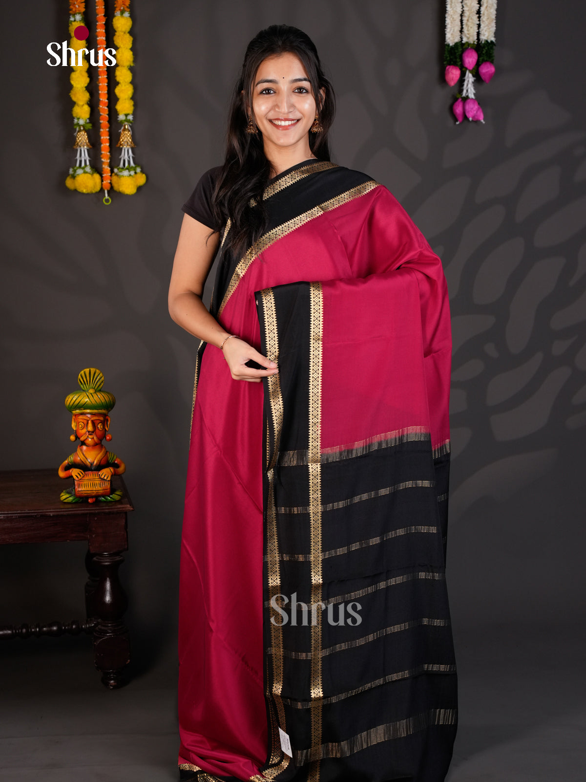 EAS28285 - Mysore Silk - Saree - Shop on Shrus.com