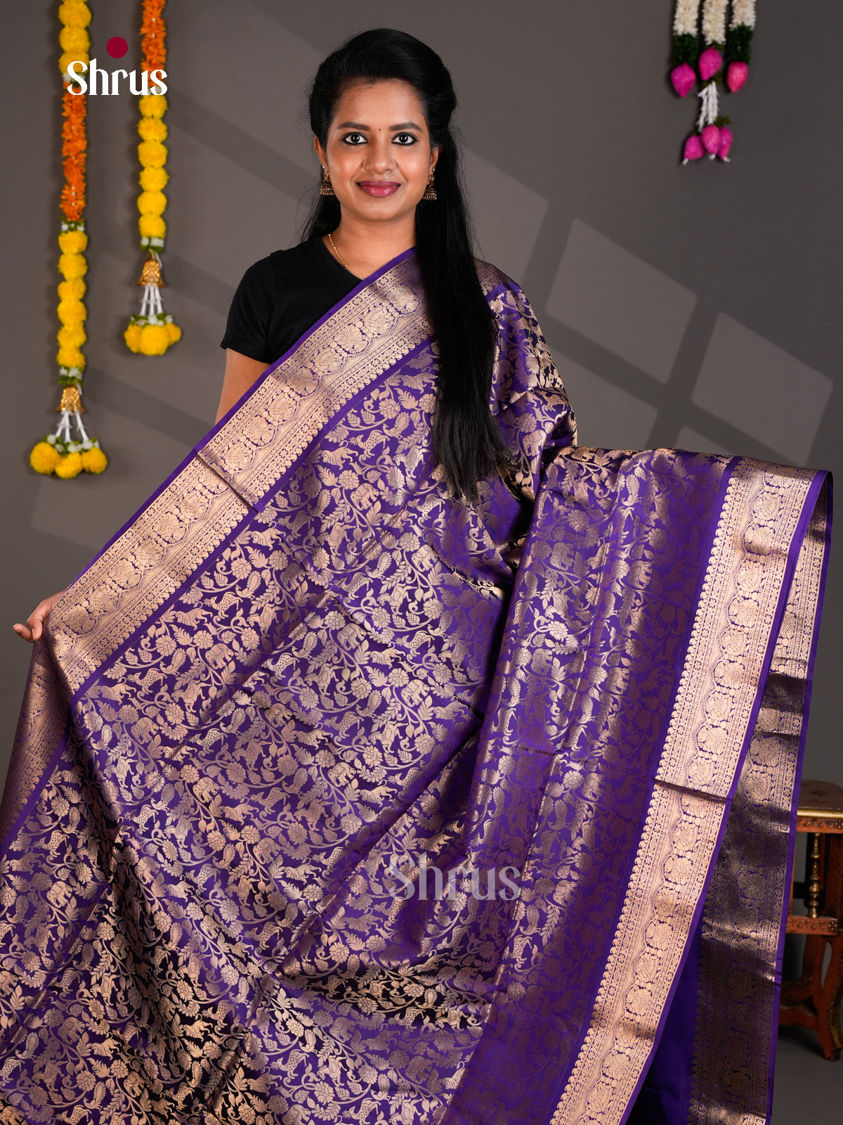 EAS28313 - Soft Silk - Saree - Shop on Shrus.com