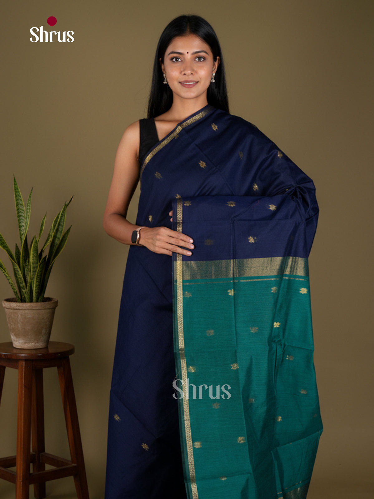Semi Maheshwari Saree - EAS29082 - Shop on Shrus.com