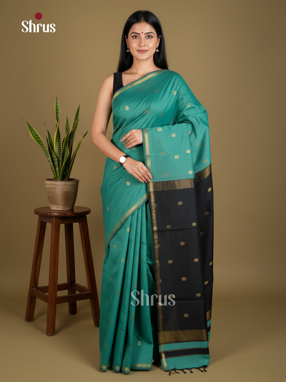 EAS29086 - Semi Maheshwari - Saree - Shop on Shrus.com
