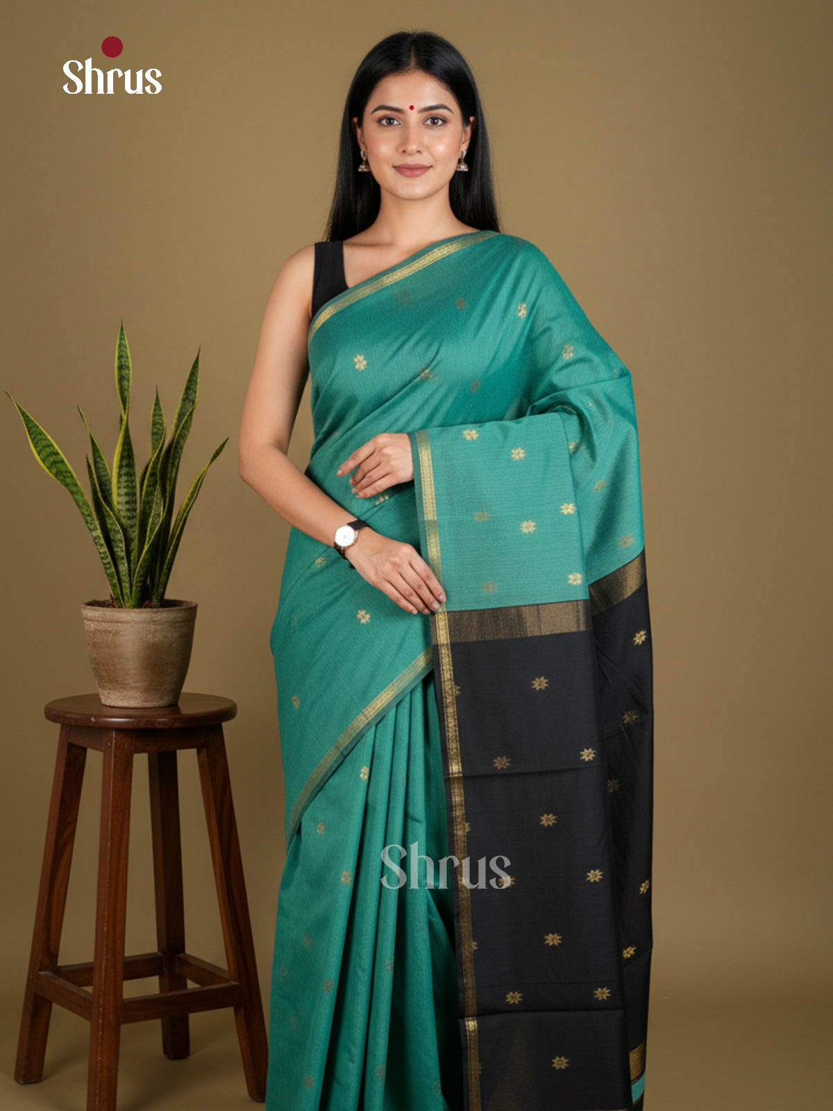 EAS29086 - Semi Maheshwari - Saree - Shop on Shrus.com