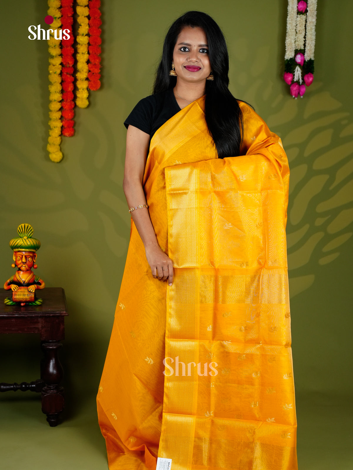 EAS30211 - Maheshwari silkcotton - Saree - Shop on Shrus.com