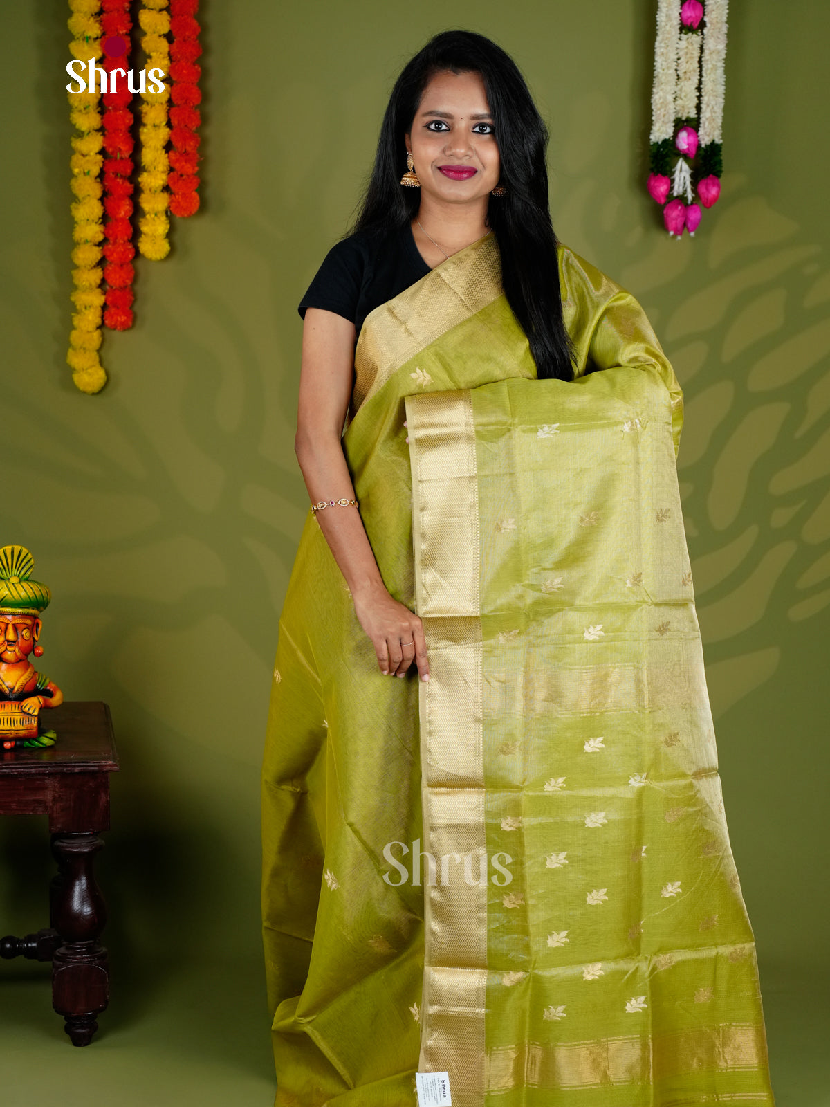 EAS30213 - Maheshwari silkcotton - Saree - Shop on Shrus.com