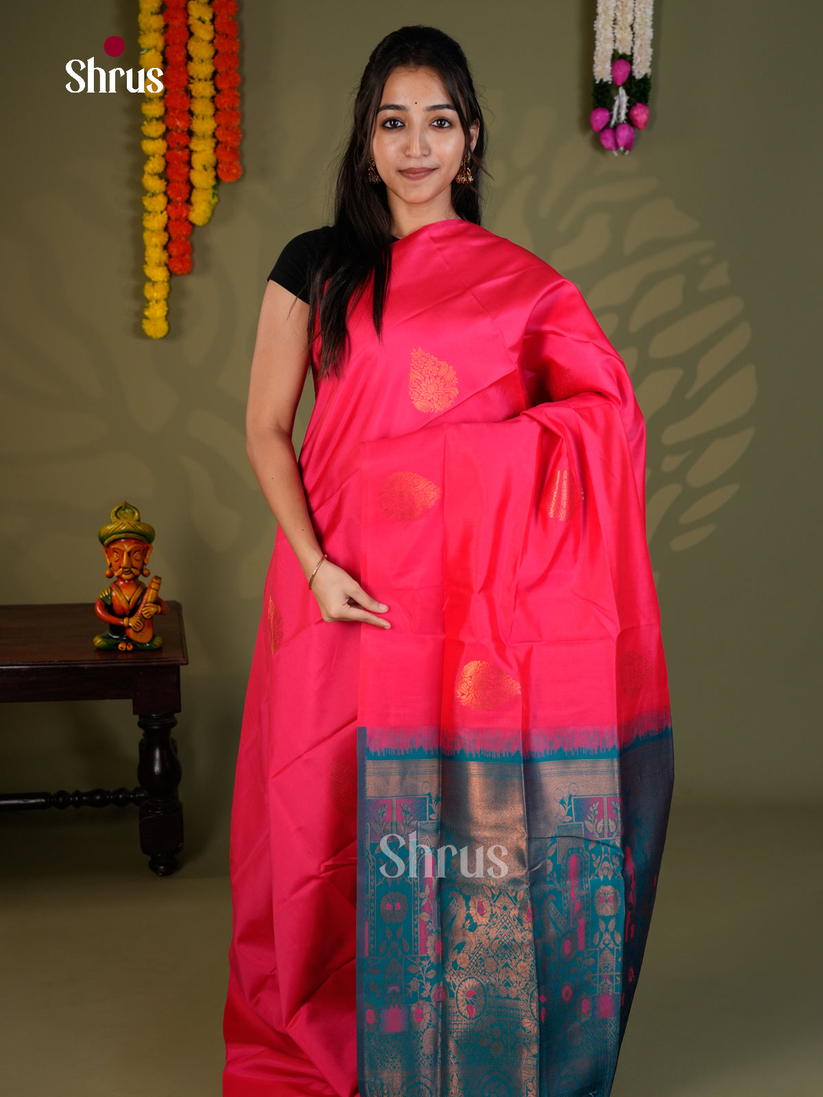 EAS30371 - Semi Softsilk - Saree - Shop on Shrus.com