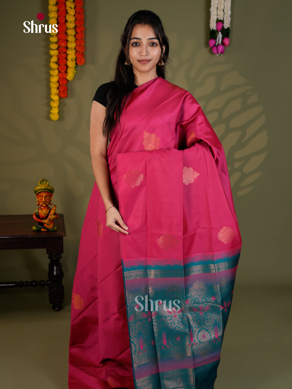 EAS30372 - Semi Softsilk - Saree - Shop on Shrus.com