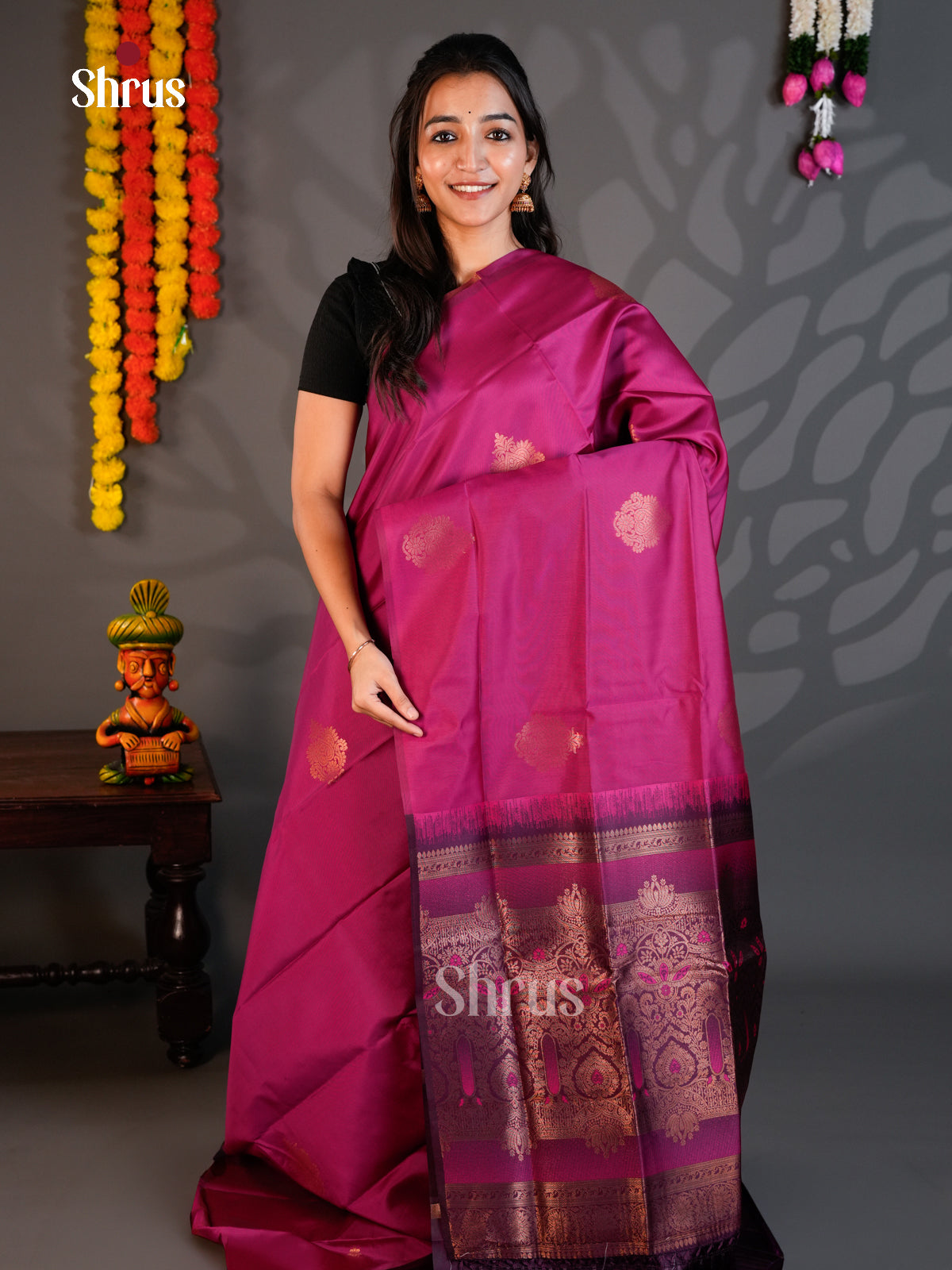EAS30403 - Semi Softsilk - Saree - Shop on Shrus.com
