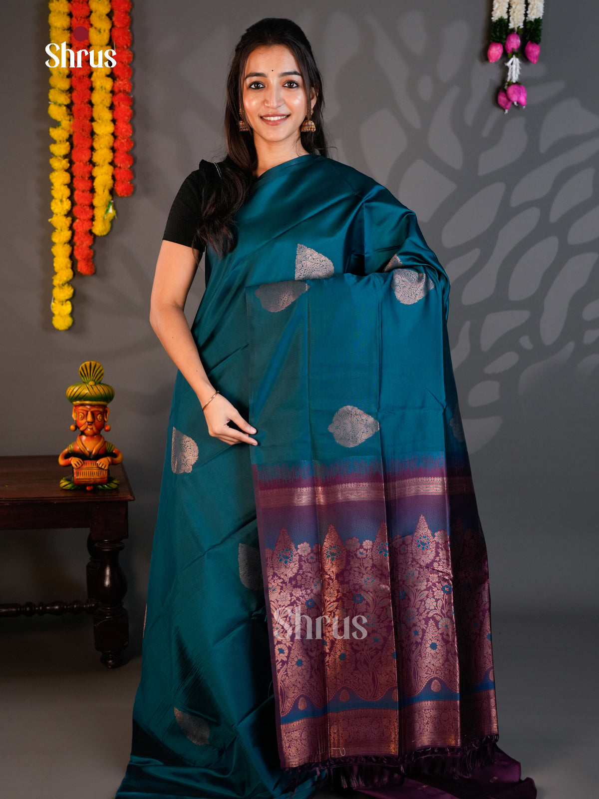EAS30404 - Semi Softsilk - Saree - Shop on Shrus.com