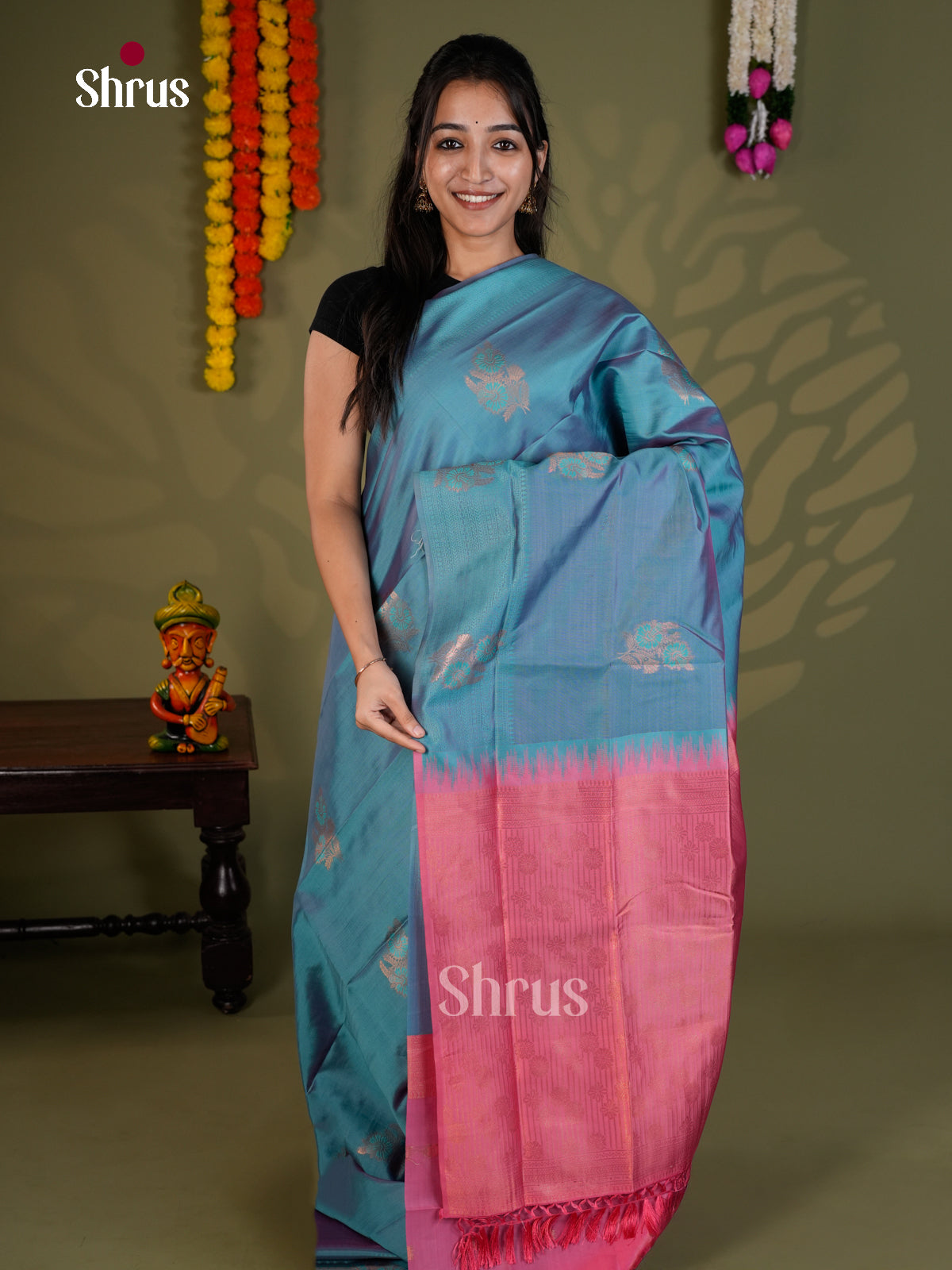 EAS30415 - Semi Softsilk - Saree - Shop on Shrus.com