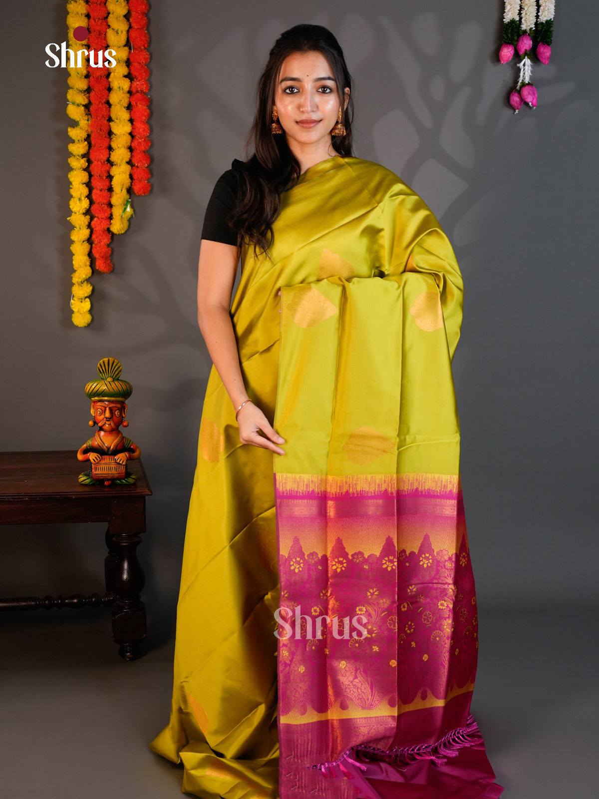 EAS30423 - Semi Softsilk - Saree - Shop on Shrus.com