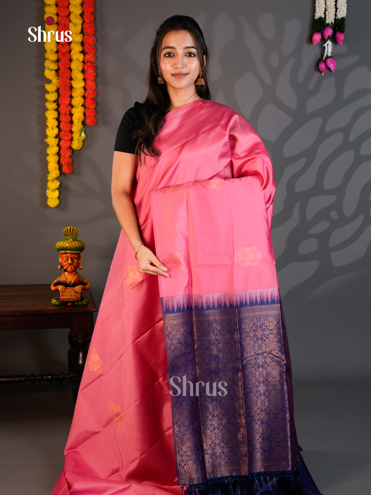 EAS30434 - Semi Softsilk - Saree - Shop on Shrus.com
