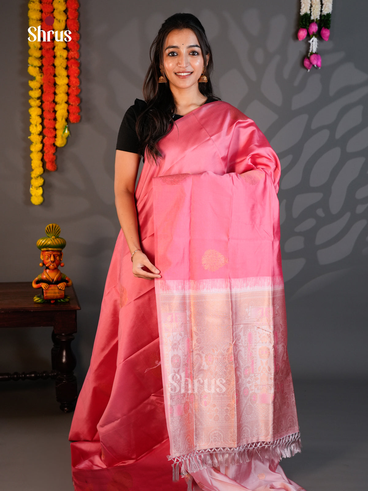 EAS30441 - Semi Softsilk - Saree - Shop on Shrus.com