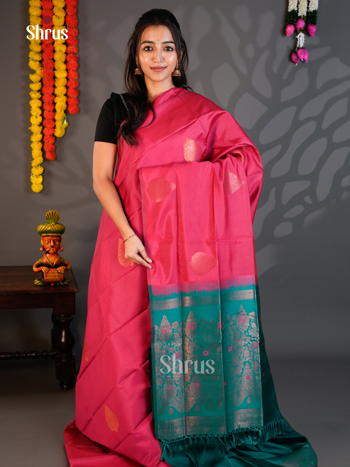 EAS30450 - Semi Softsilk - Saree - Shop on Shrus.com