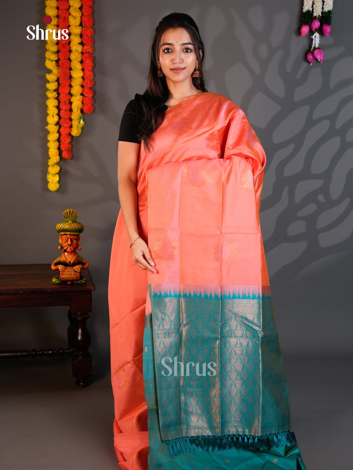 EAS30453 - Semi Softsilk - Saree - Shop on Shrus.com