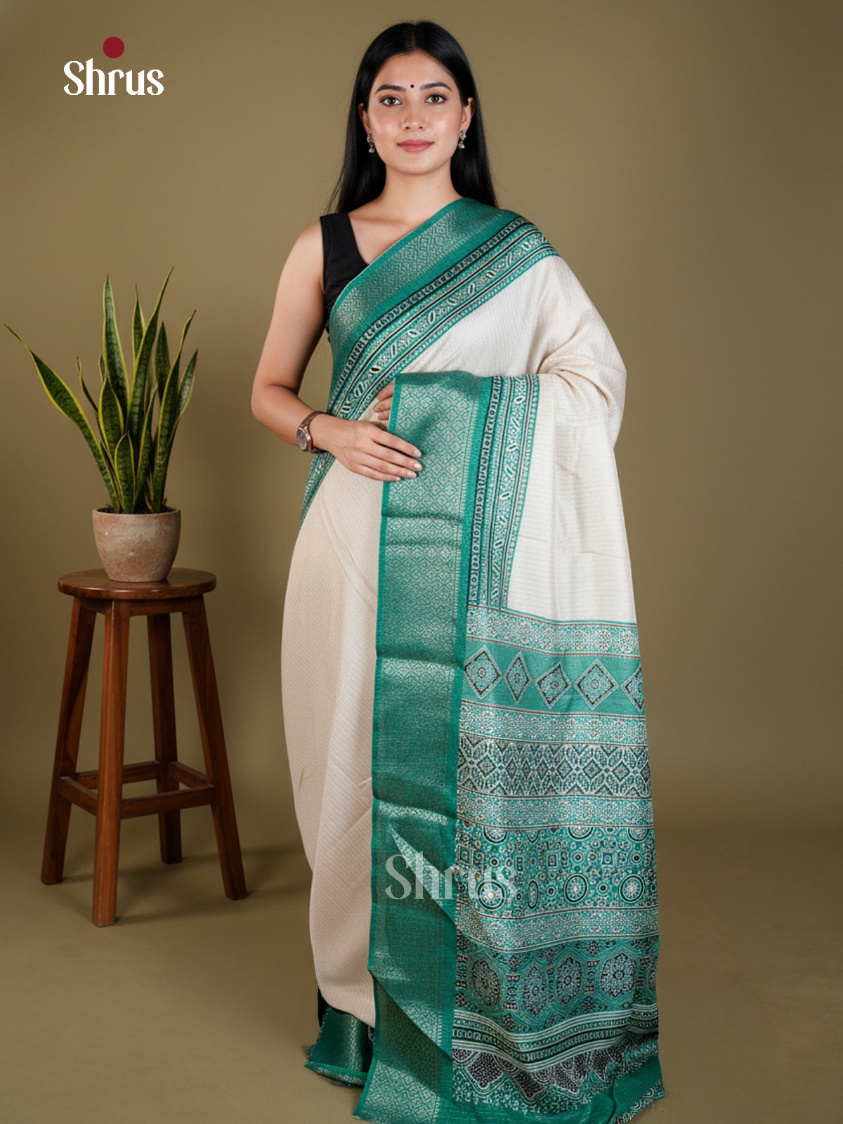 EAS30461 - Semi Crepe - Saree - Shop on Shrus.com